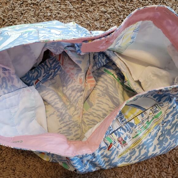 Lilly Pulitzer Callahan Short Get Nauti Sail Boat Nautical Blue 2 - Picture 6 of 8